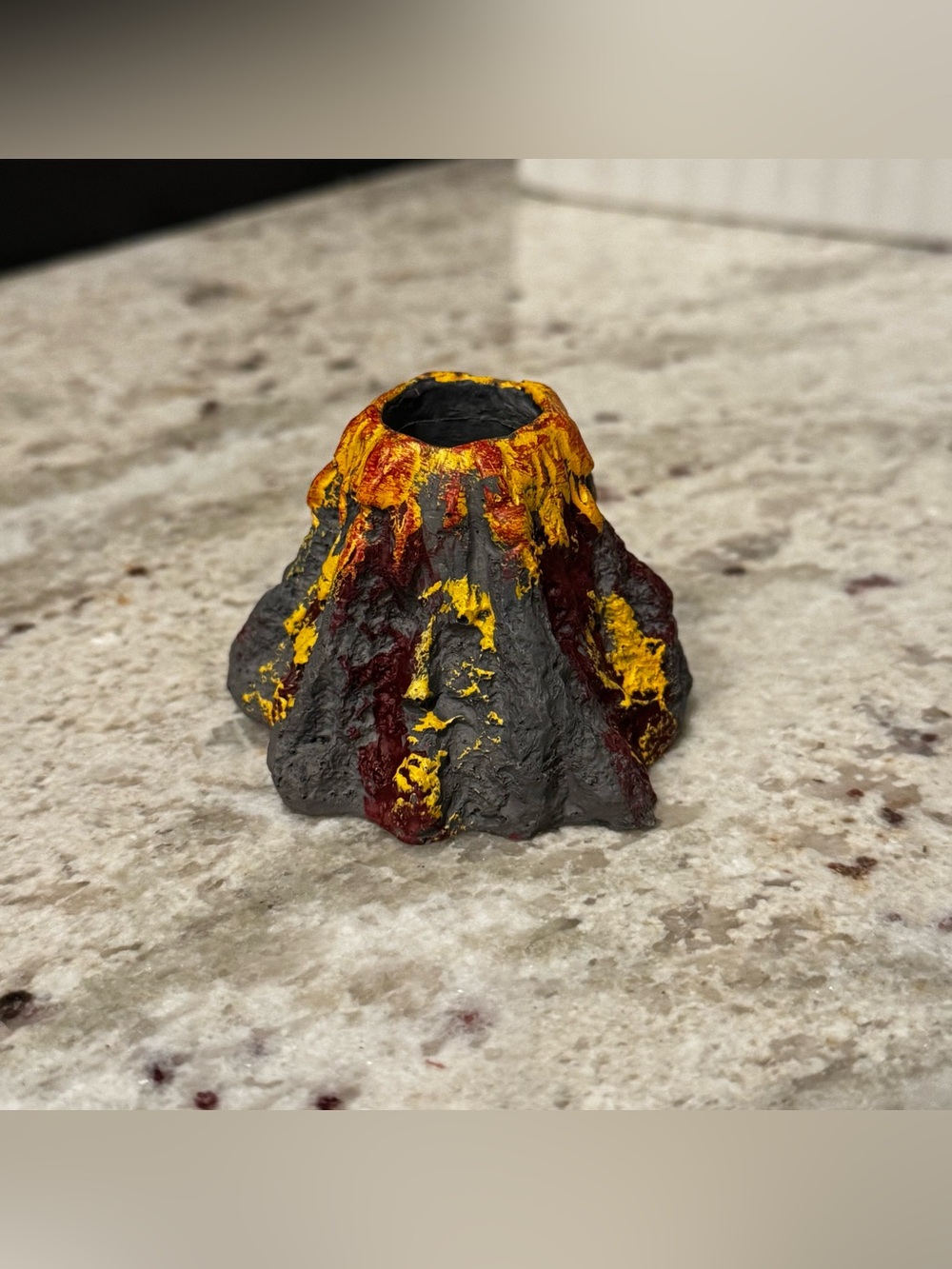 Volcano Aquarium Bubbler Ornament